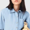 Flared shirt dress