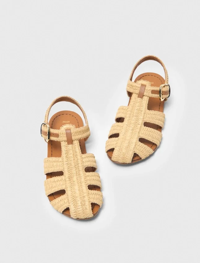 Flat strap sandals Flat strap sandals