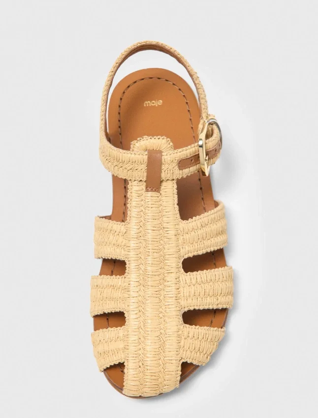 Flat strap sandals Flat strap sandals