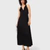 Floaty maxi dress with braided back