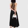 Floaty maxi dress with braided back