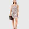 Floral crochet dress