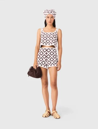 Floral crochet top Floral crochet top