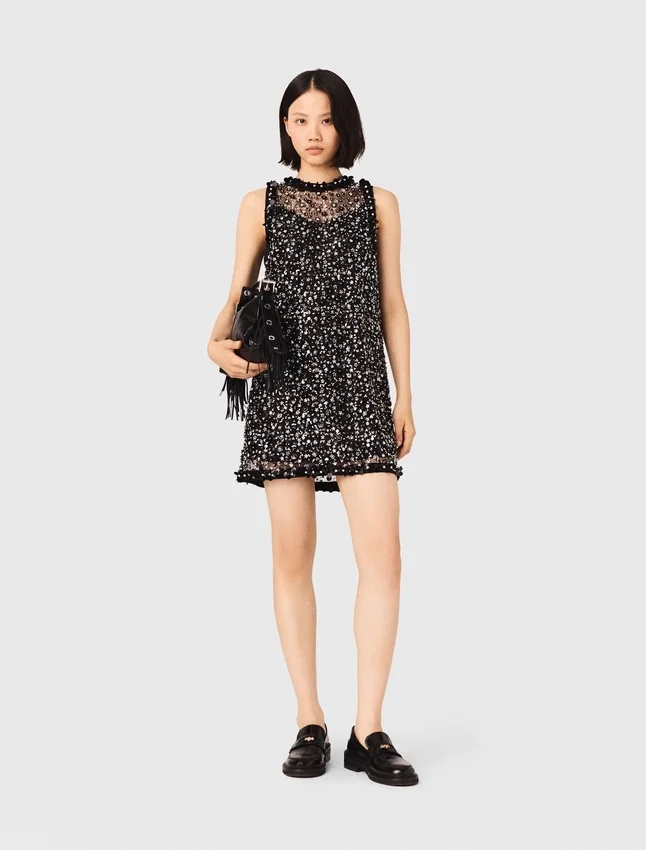 Floral sequin dress Floral sequin dress