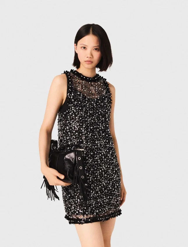 Floral sequin dress Floral sequin dress