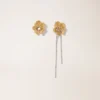 Flower earrings