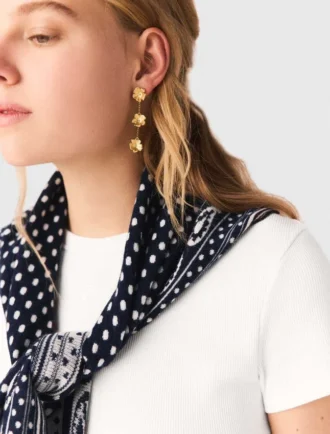 Flower earrings