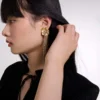 Flower earrings