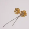 Flower earrings