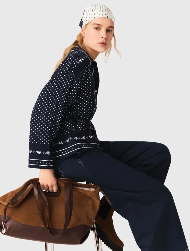 Flowing printed shirt Flowing printed shirt