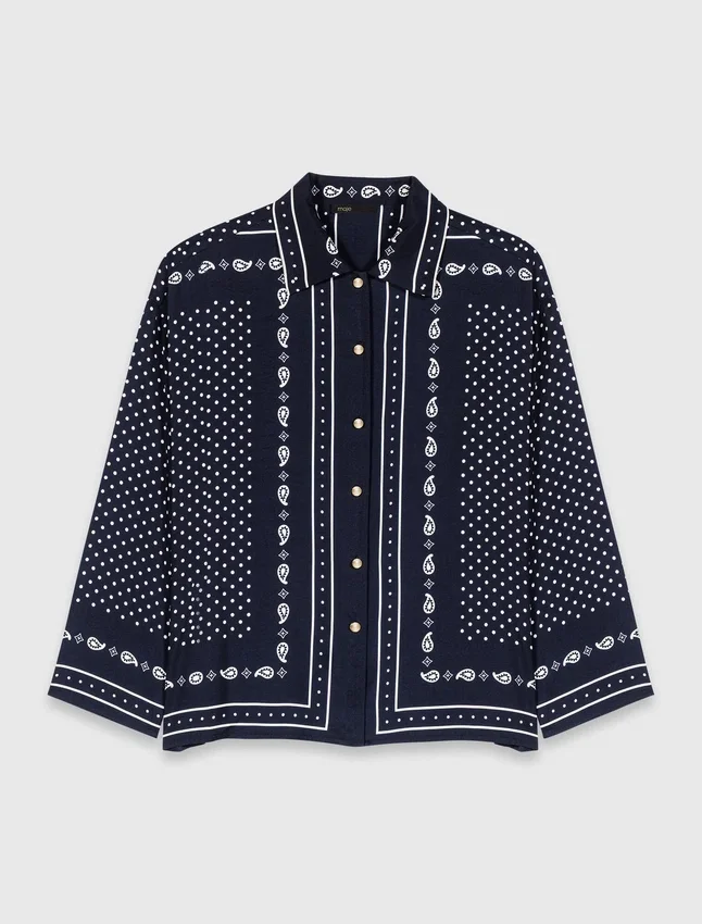 Flowing printed shirt Flowing printed shirt