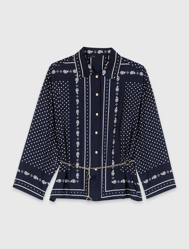 Flowing printed shirt Flowing printed shirt
