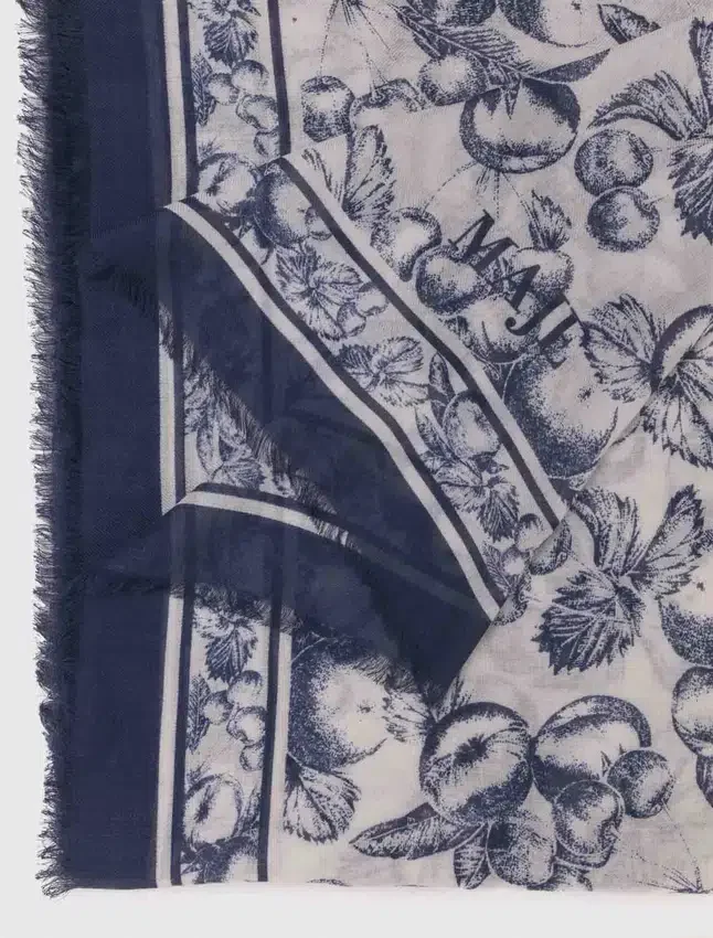 Fruit print shawl Fruit print shawl