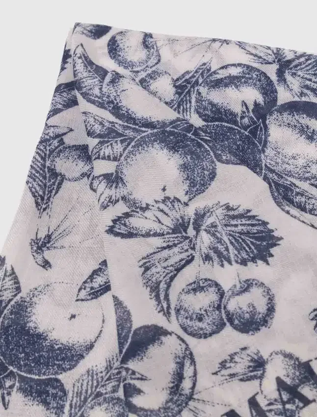 Fruit print shawl Fruit print shawl