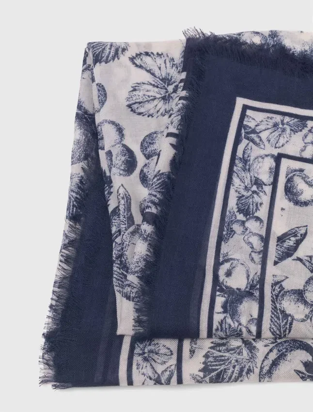 Fruit print shawl Fruit print shawl