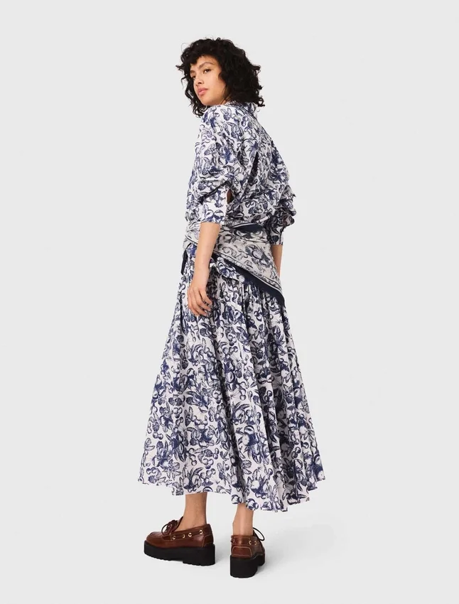 Fruit printed blouse Fruit printed blouse