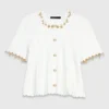 Gold jewellery cardigan