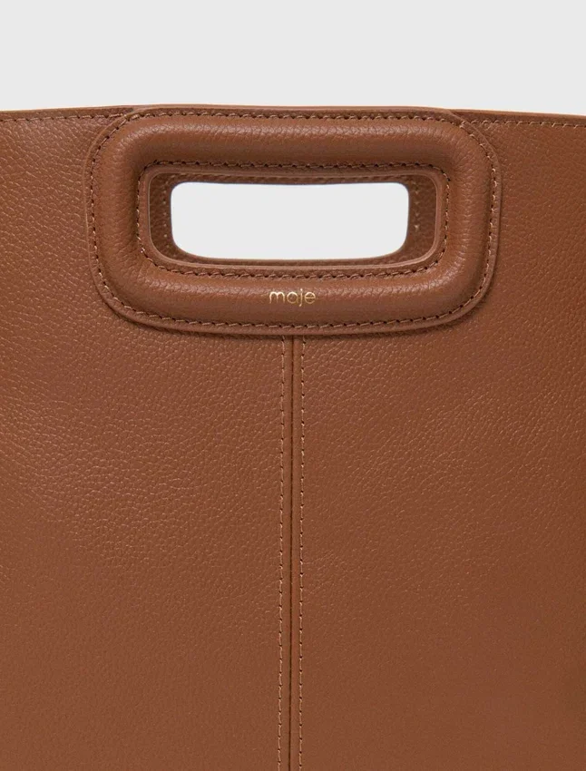 Grained leather M bag Grained leather M bag