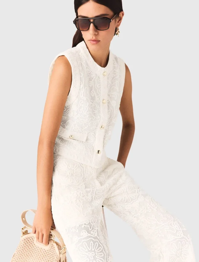 Guipure lace jacket Guipure lace jacket