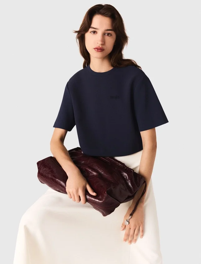 Heavy crepe short top Heavy crepe short top
