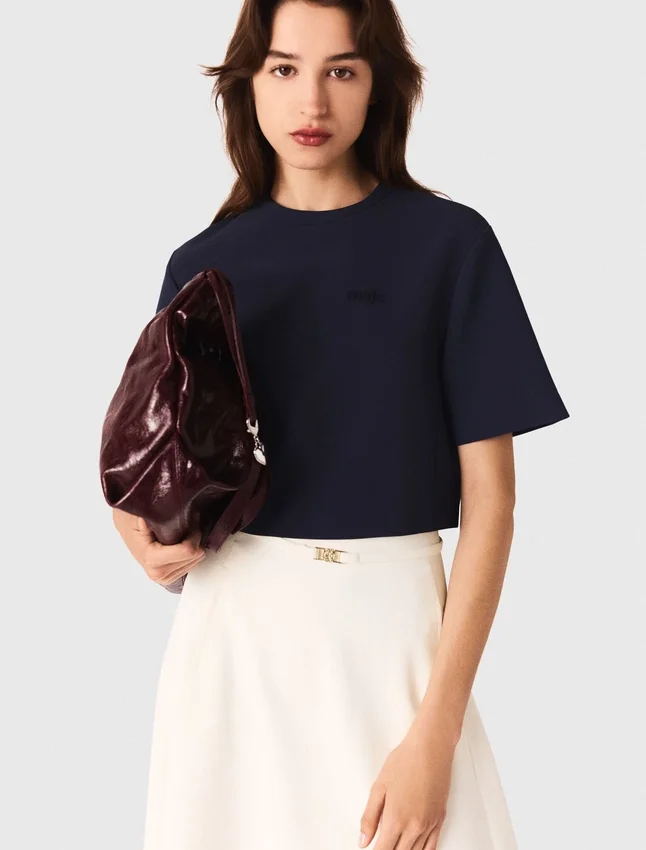 Heavy crepe short top Heavy crepe short top