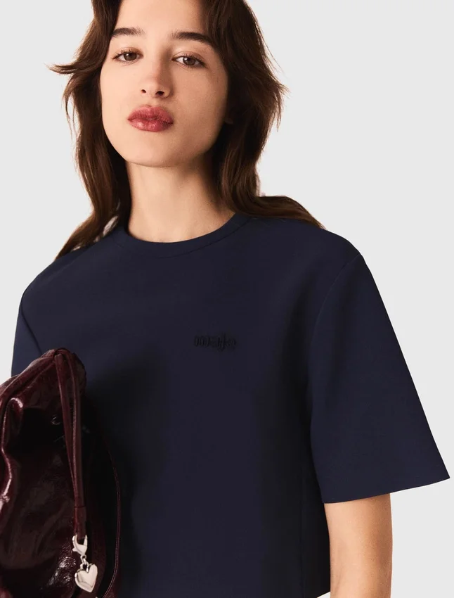 Heavy crepe short top Heavy crepe short top