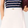 Heavy crepe skirt