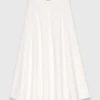Heavy crepe skirt