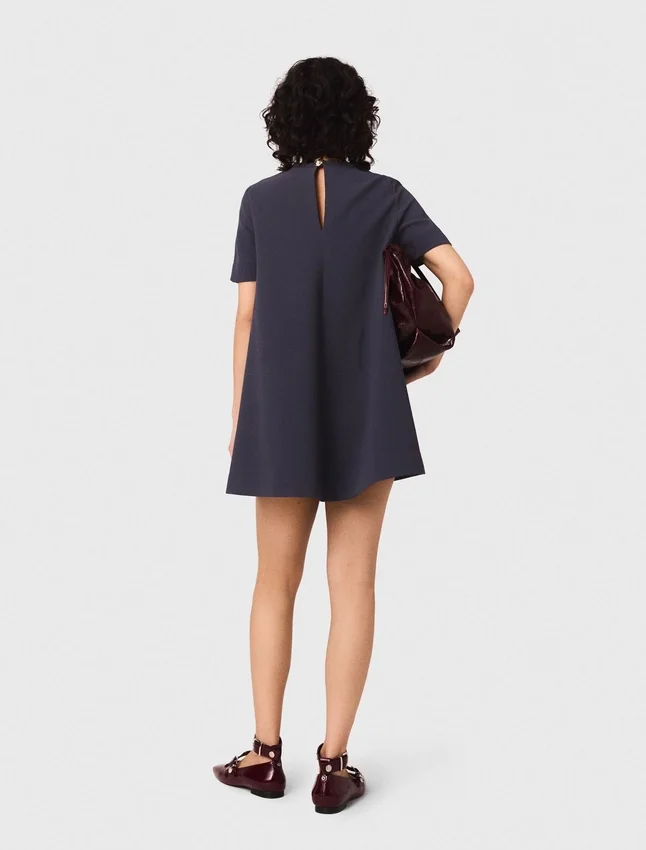 Heavy crepe trapeze dress Heavy crepe trapeze dress