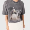 Horse print T-shirt