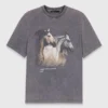 Horse print T-shirt