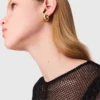 Jersey diamanté top
