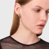 Jersey diamanté top