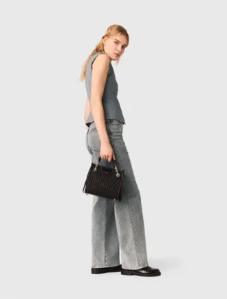 Jewel-button tailored vest Jewel-button tailored vest