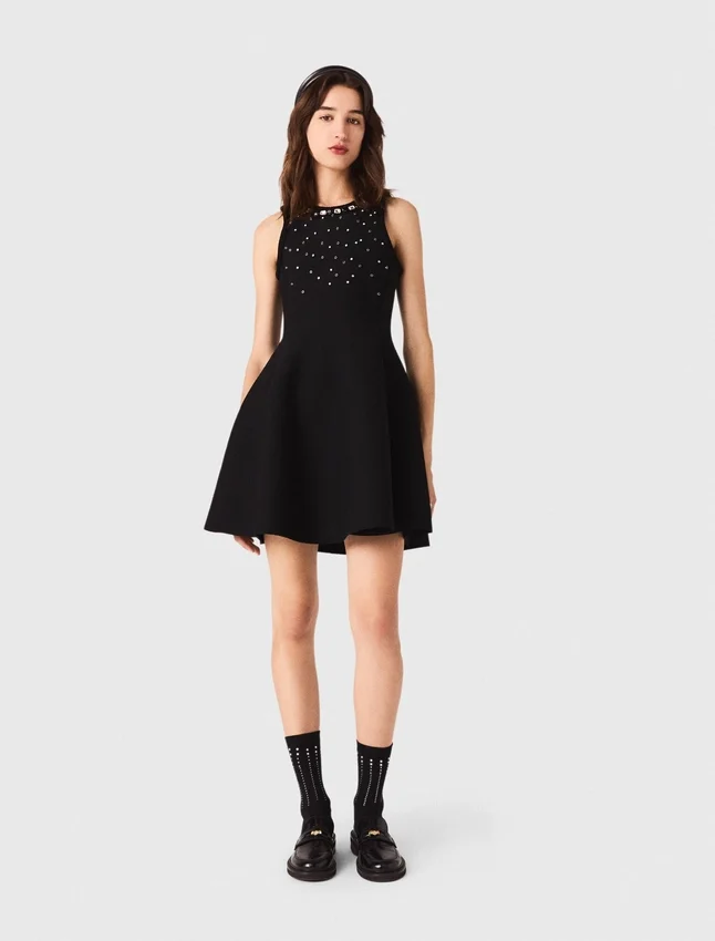 Jewelled skater dress Jewelled skater dress
