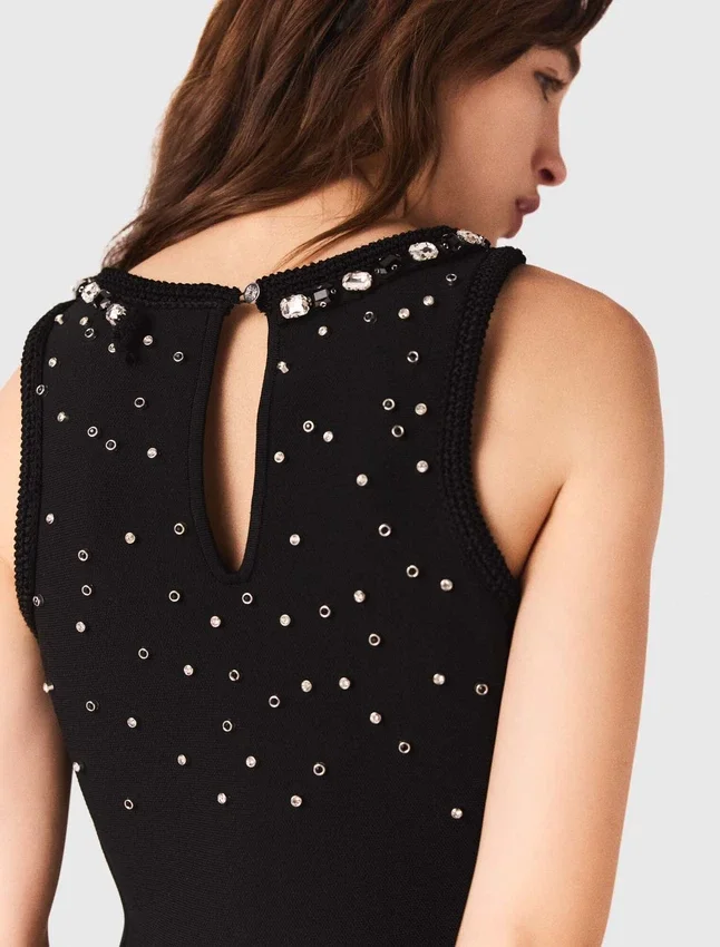 Jewelled skater dress Jewelled skater dress
