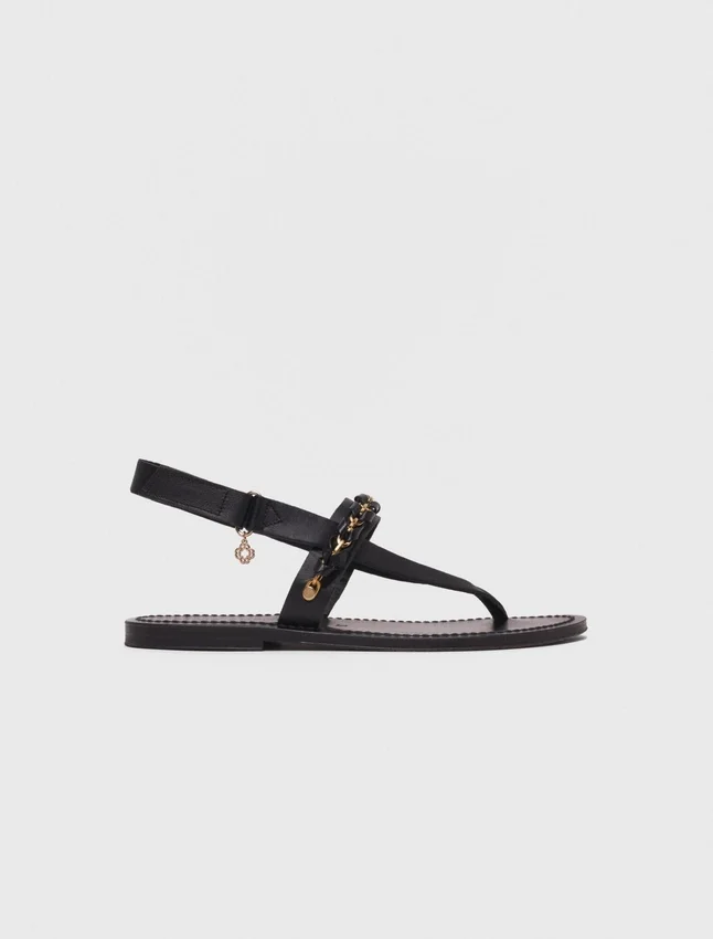 K.Jacques flat leather sandal K.Jacques flat leather sandal