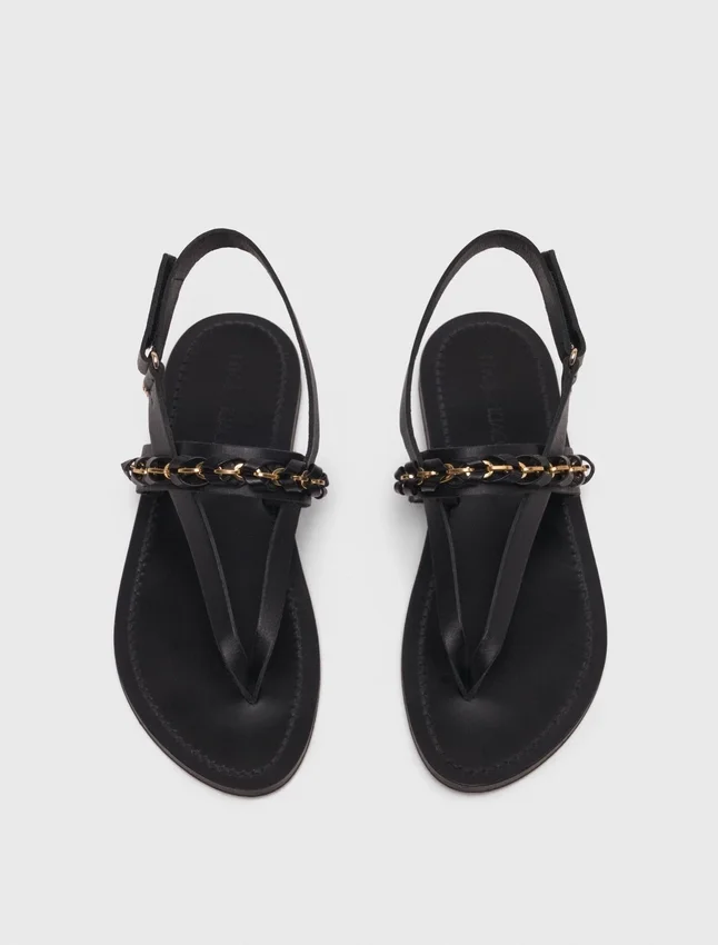 K.Jacques flat leather sandal K.Jacques flat leather sandal