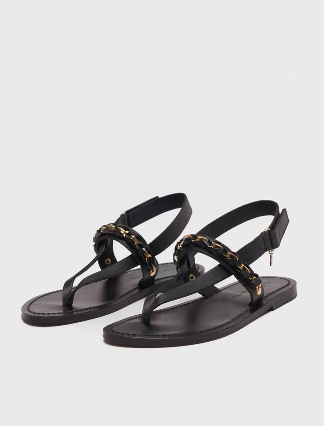 K.Jacques flat leather sandal K.Jacques flat leather sandal