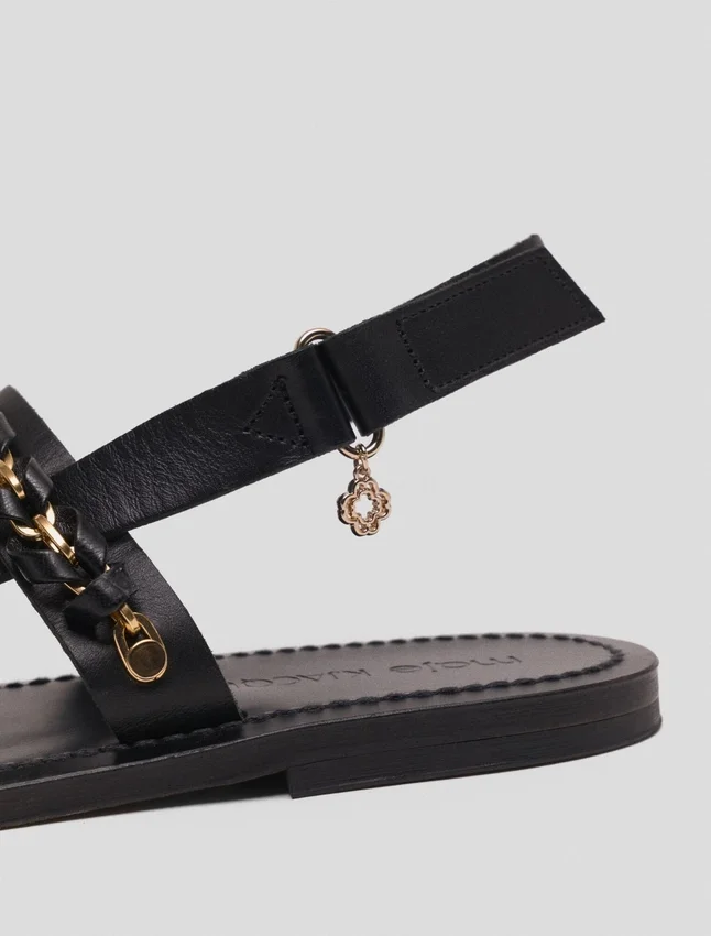 K.Jacques flat leather sandal K.Jacques flat leather sandal