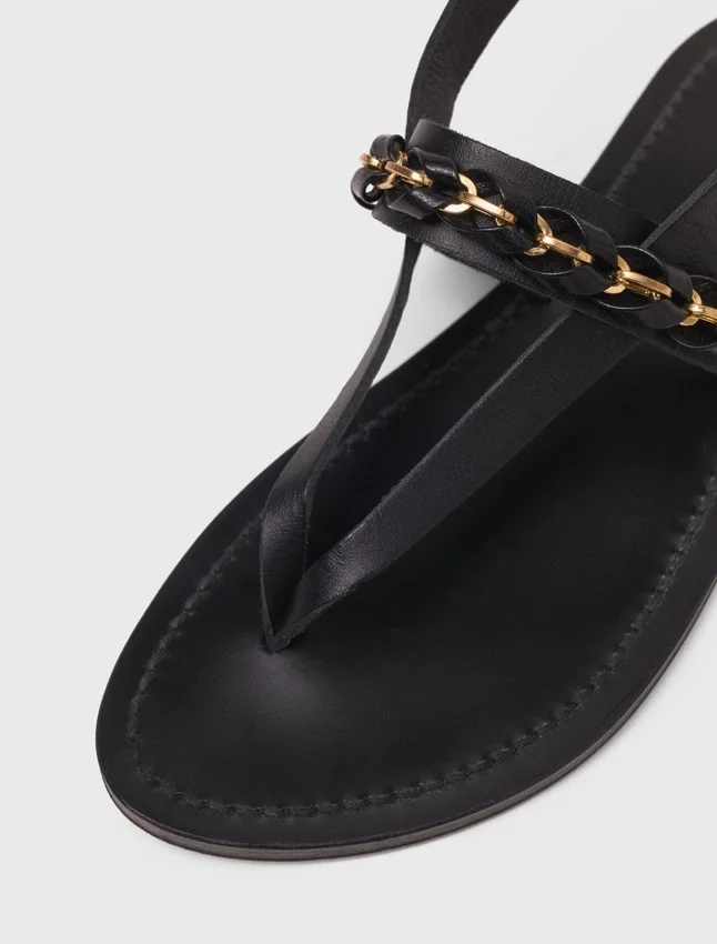 K.Jacques flat leather sandal K.Jacques flat leather sandal