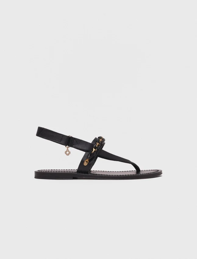 K.Jacques flat leather sandal K.Jacques flat leather sandal