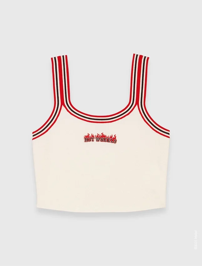 Knit crop top Knit crop top