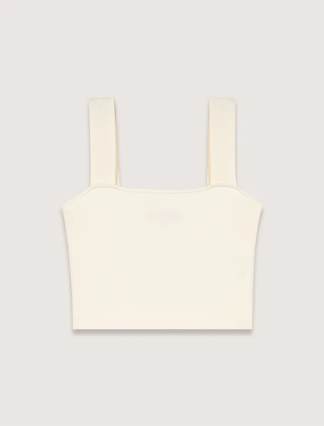 Knit crop top Knit crop top