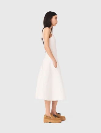 Knit midi dress