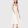 Knit midi dress