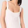 Knit midi dress