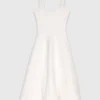 Knit midi dress