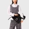 Knit top with removable shirt