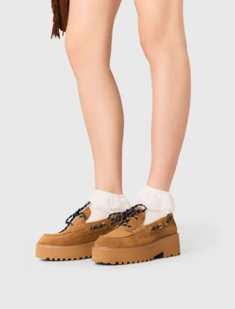 Lace frill socks